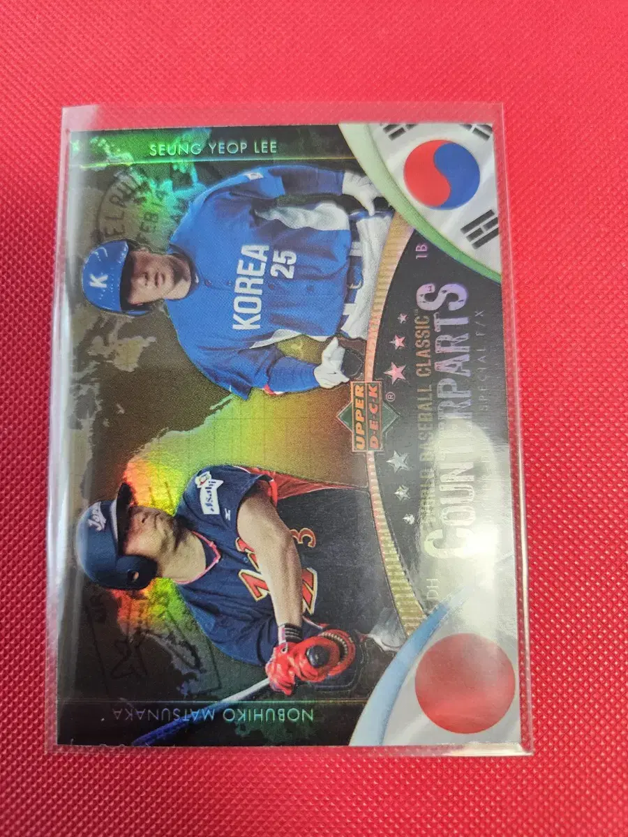 삼성 이승엽 Upper Deck WBC 카드